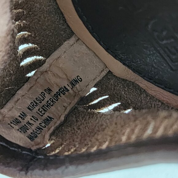 Frye brown leather Kira slip ons - Picture 8 of 12